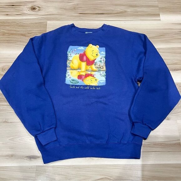 Vintage Disney Winnie the Pooh Crewneck Sweatshirt Women’s Small - Picture 1 of 3